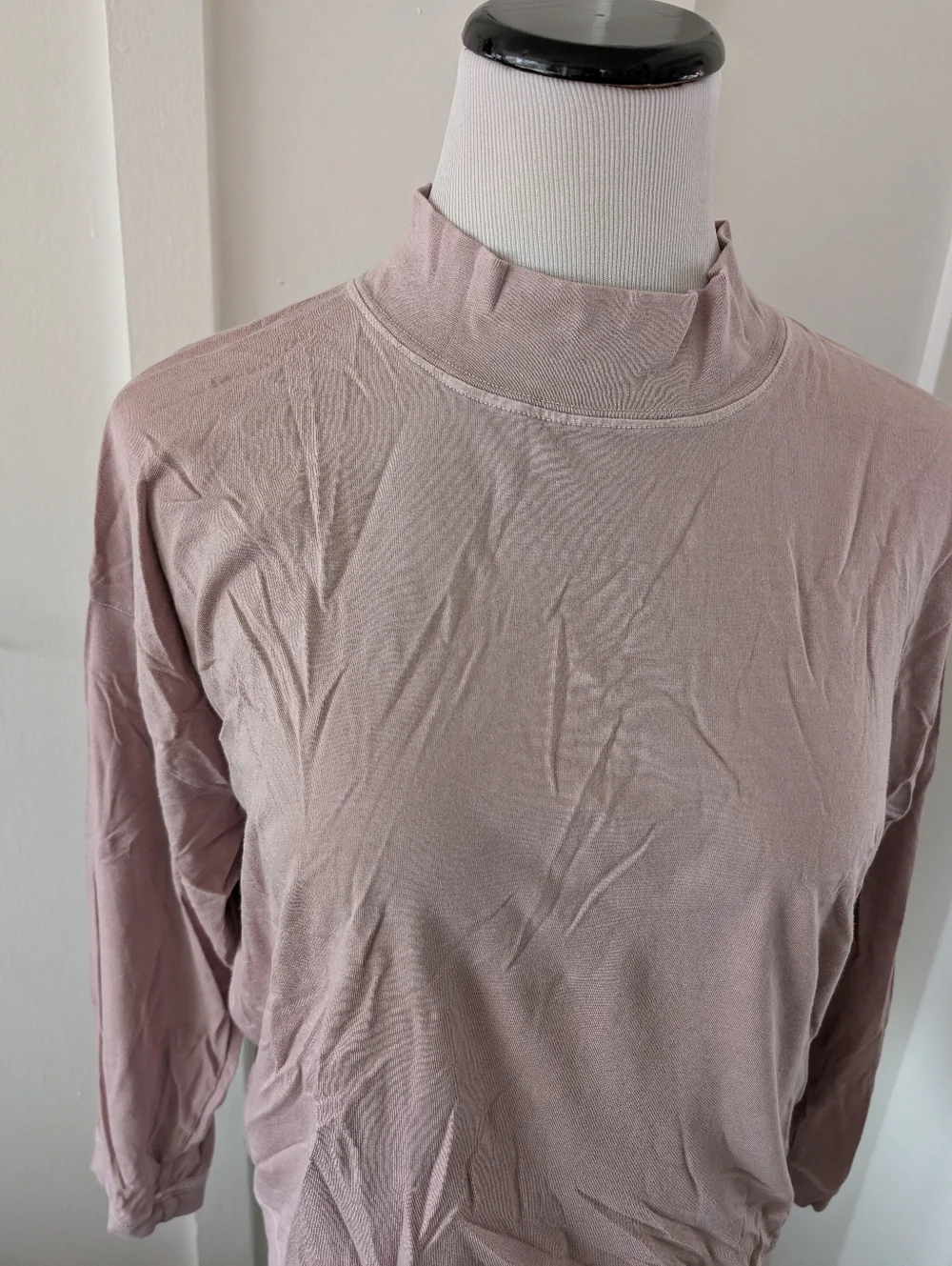 Rivet & Thread Mock neck Top - Picture 4 of 10